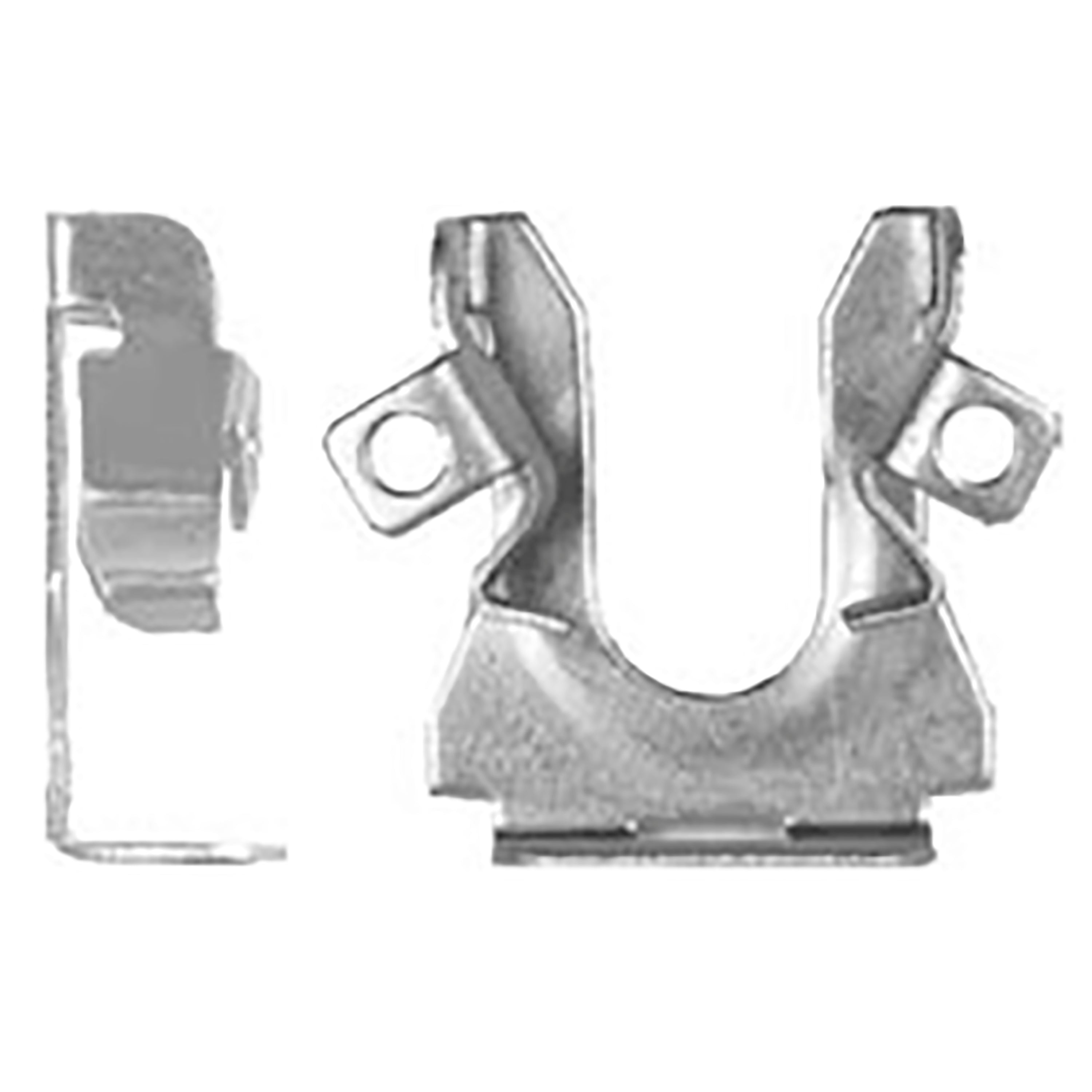 Zinc Ridge Clips Headlight Component Zinc Finish Retaining Clips - 25 Pack – Sherco-Auto.com