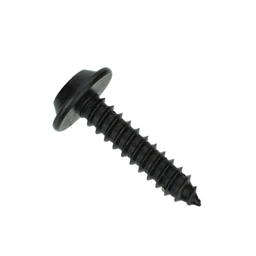 Black Phillips Flat Top Washer Trim Screws - 8 x 3/4" Screw Size 13/32" O.D. - 100 Pack