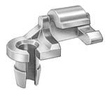 Left-Hand Nylon Door Lock Rod And Hood Latch Locking Push Rod Clip, 5/32 (4mm) Rod Size, Chrysler