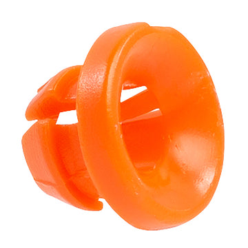 Orange Nylon Door Lock Rod Clips Retainer - 4 MM Rod 6 MM Hole