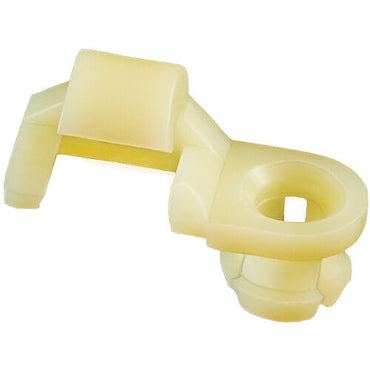 Natural Nylon Tailgate Door Lock Rod Clips Retainer - 3/16" MM Rod - 10 Pack