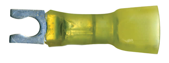 Multilink Yellow Spring Spade 10-12 AWG #8 Stud - 10 to 500 Pack ...