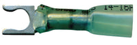 Multilink Heat Shrink Crimp & Solder Spring Spade Terminal 16-14 AWG #10 Stud - 500 Pack