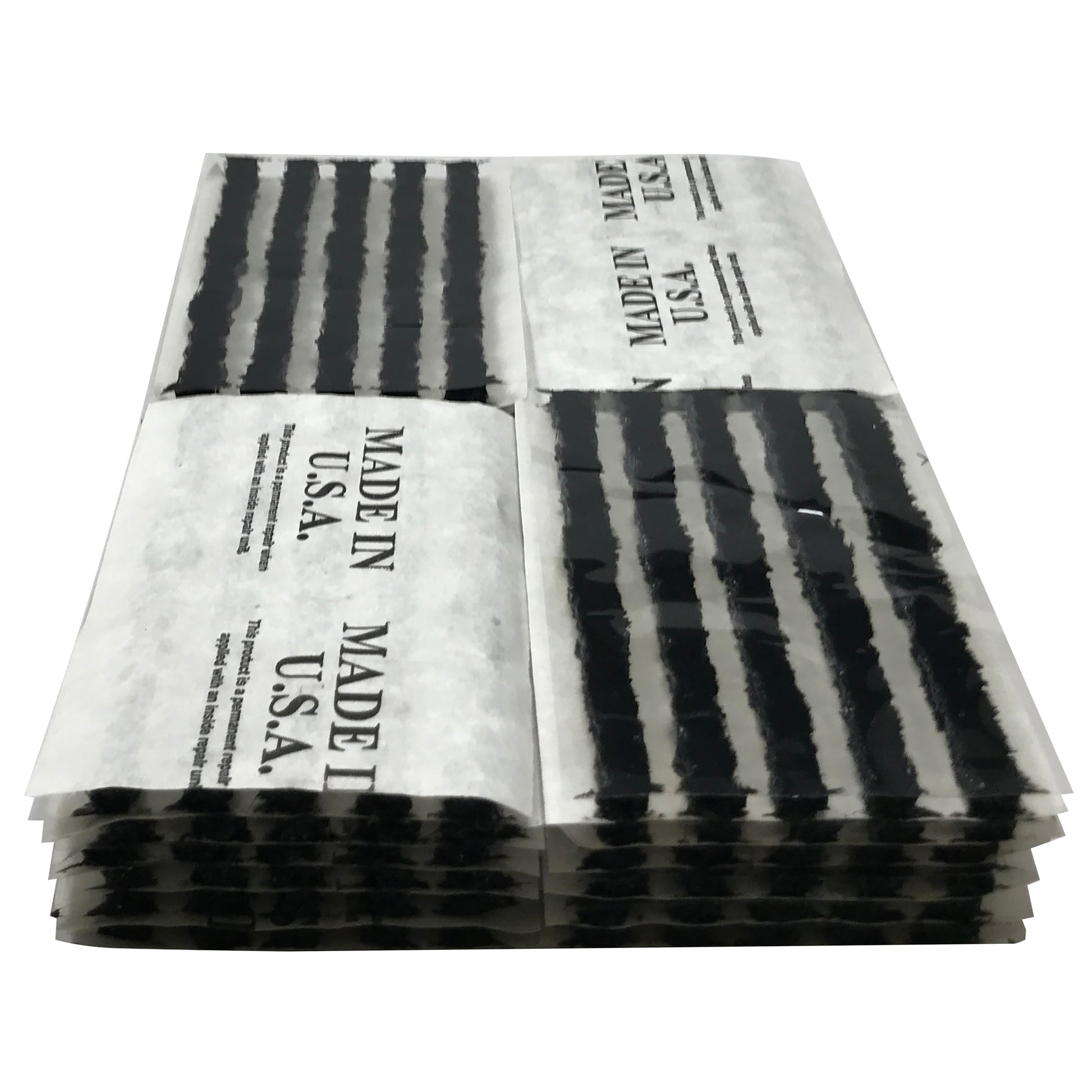 Western Weld 120 Piece Black 4" Tire Repair Plug Self Vulcanizing Tubeless Insert String - USA