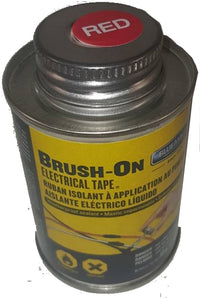 Blue Magic Brush-On Electrical Tape- Red, 4 oz