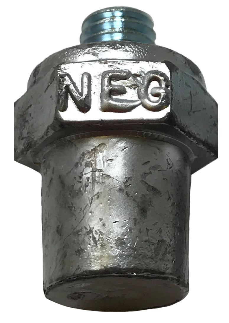 Battery Side Terminal Charging Post 3/8" Thread - Negative