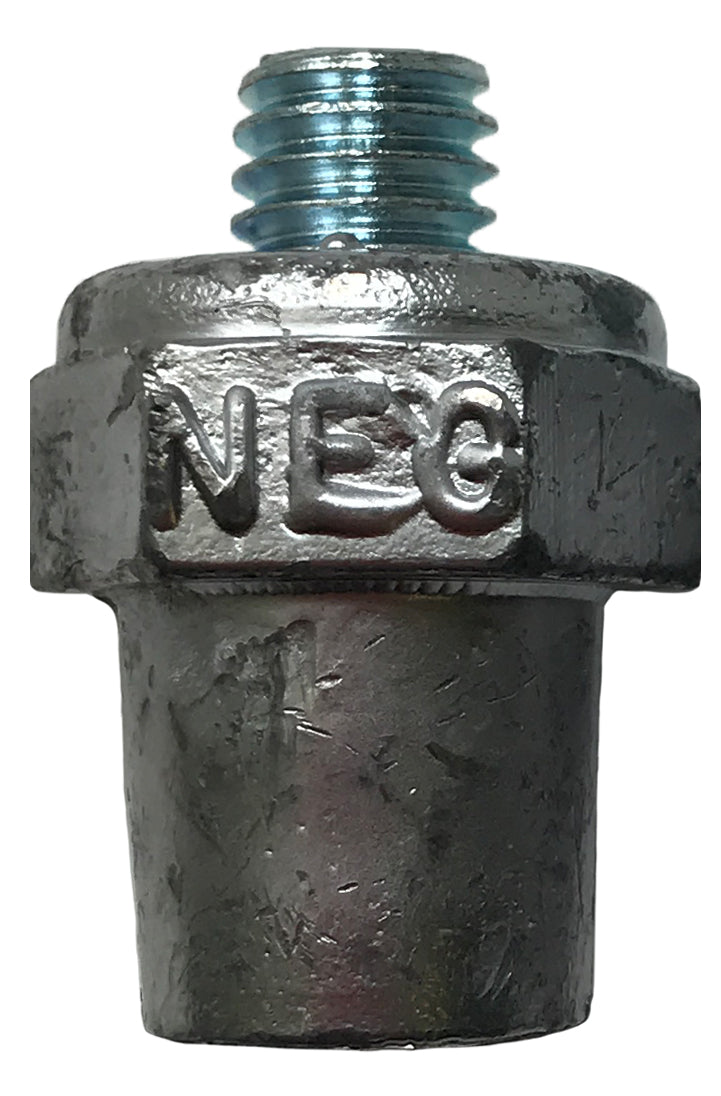 Battery Side Terminal Charging Post 3/8" Thread - Negative