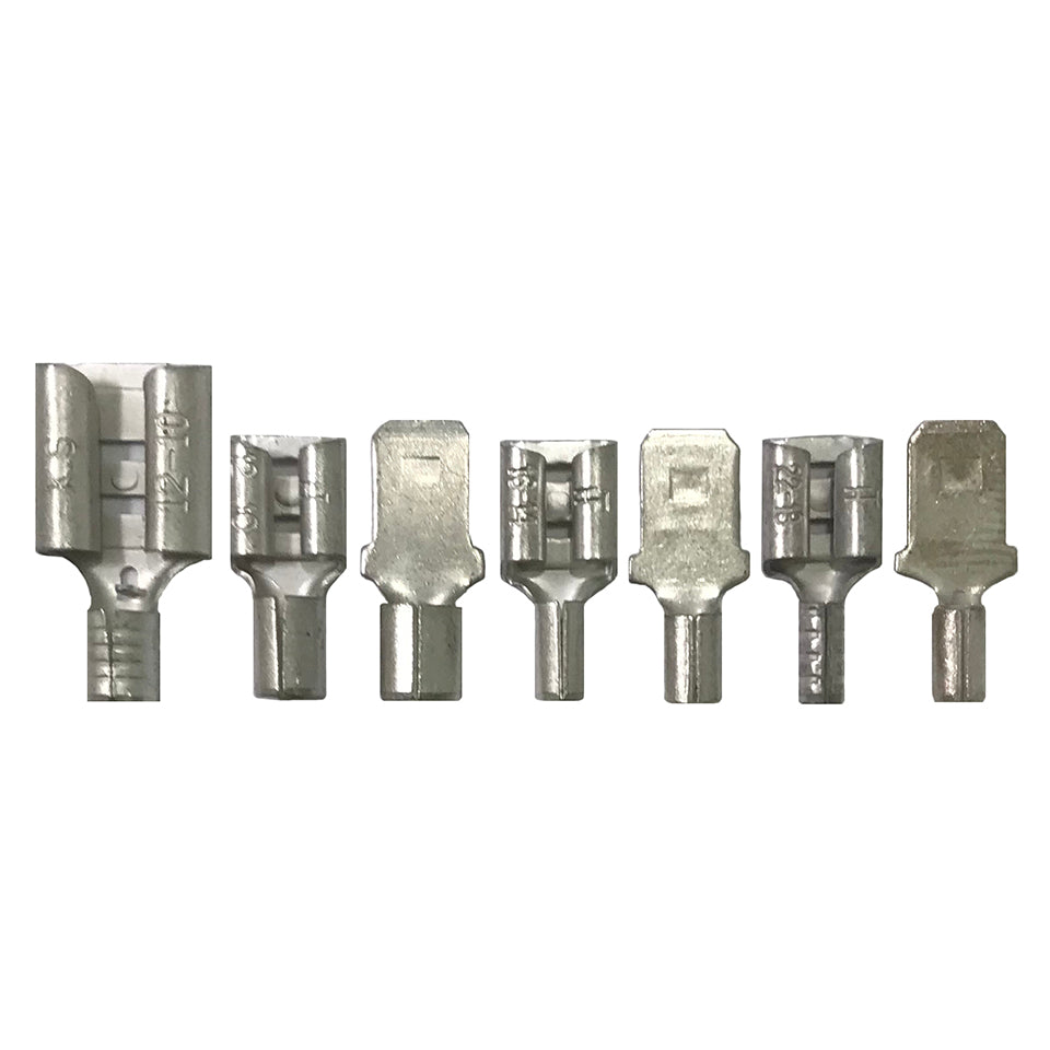 Master Non-Insulated Wire Terminal Connector Assortment Kit - 2600 Pieces