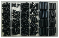 385 Piece Large Rubber Carburetor & Vacuum Cap Assortment Kit
