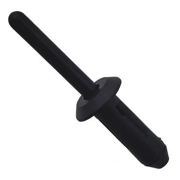 Black Nylon Blind Rivet Mandrel Retainer - 17/64" Dia. - 1/2" Flange - 25 Pack