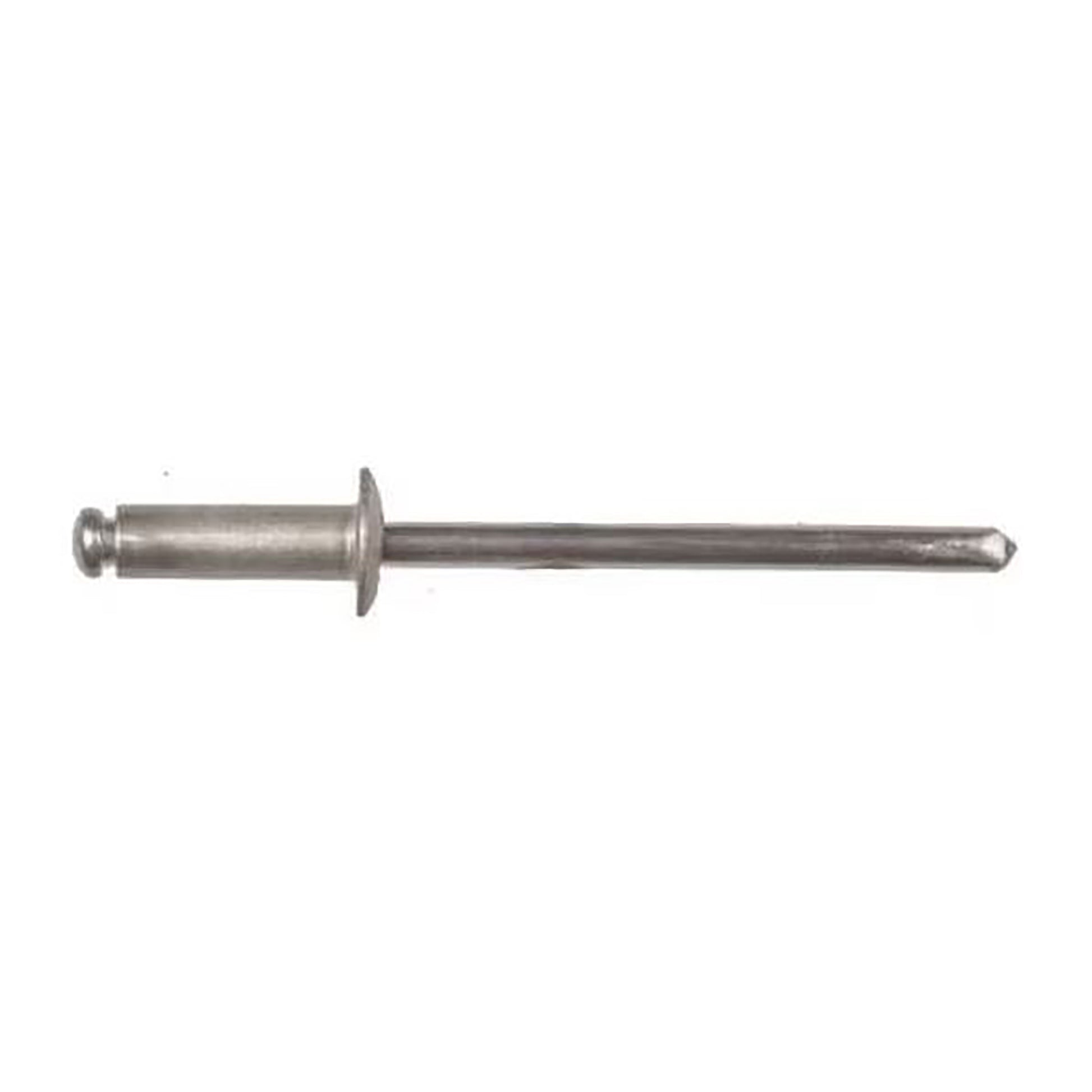 #44 Aluminum Pop Rivet Mandrel Retainer - 1/8" Dia. 1/4" Flange 23/64" Length - 100 Pack