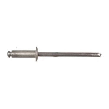 #44 Aluminum Pop Rivet Mandrel Retainer - 1/8" Dia. 1/4" Flange 23/64" Length - 100 Pack