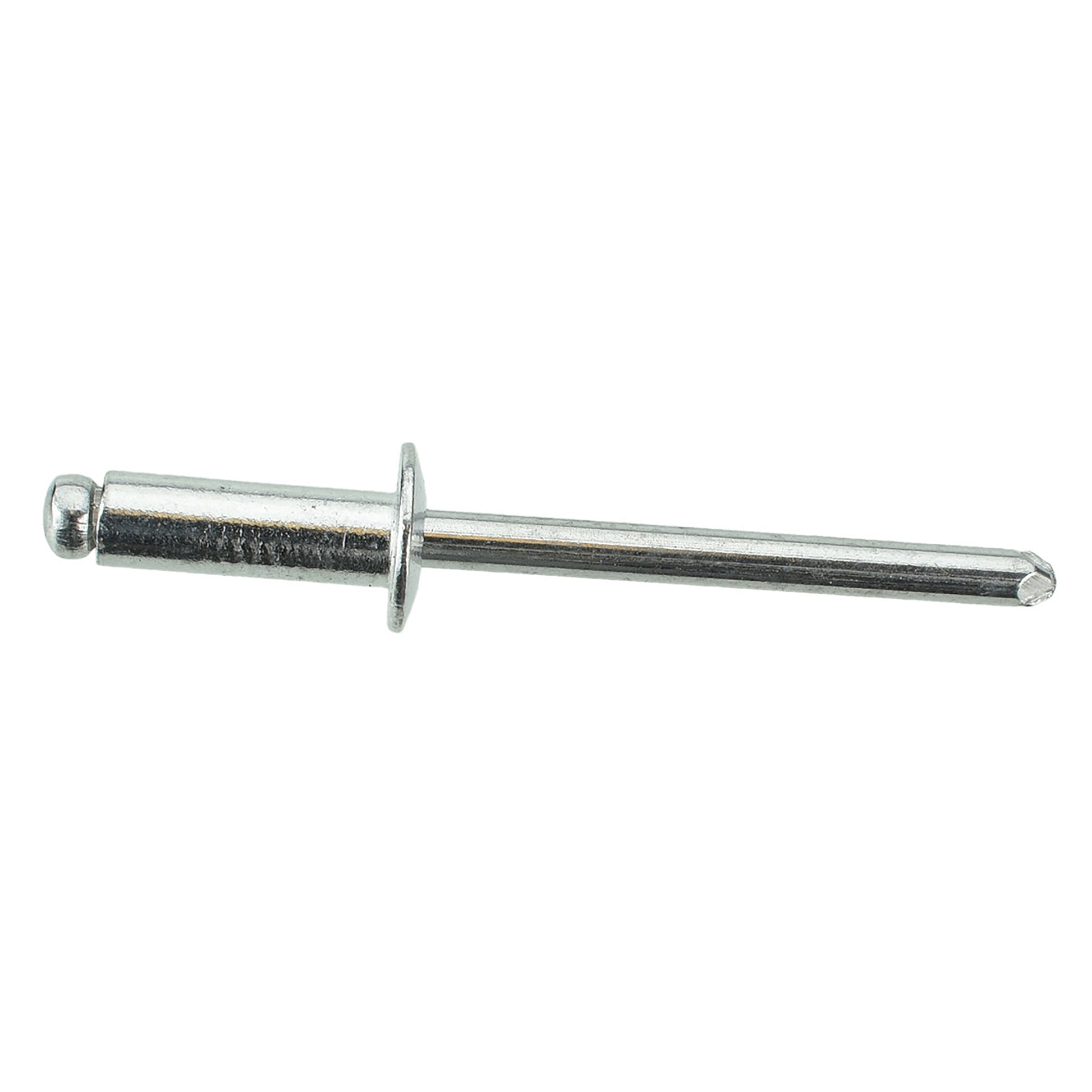 #66 Aluminum Pop Rivet Mandrel Retainer - 3/16" Dia. 3/8" Flange 17/32" Length - 100 Pack
