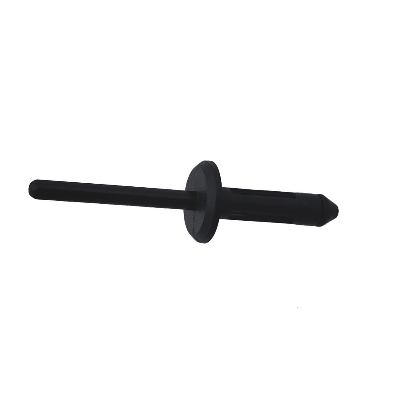 Black Nylon Blind Rivet Mandrel Retainer - 13/64" Dia. - 15/32" Flange - 25 Pack