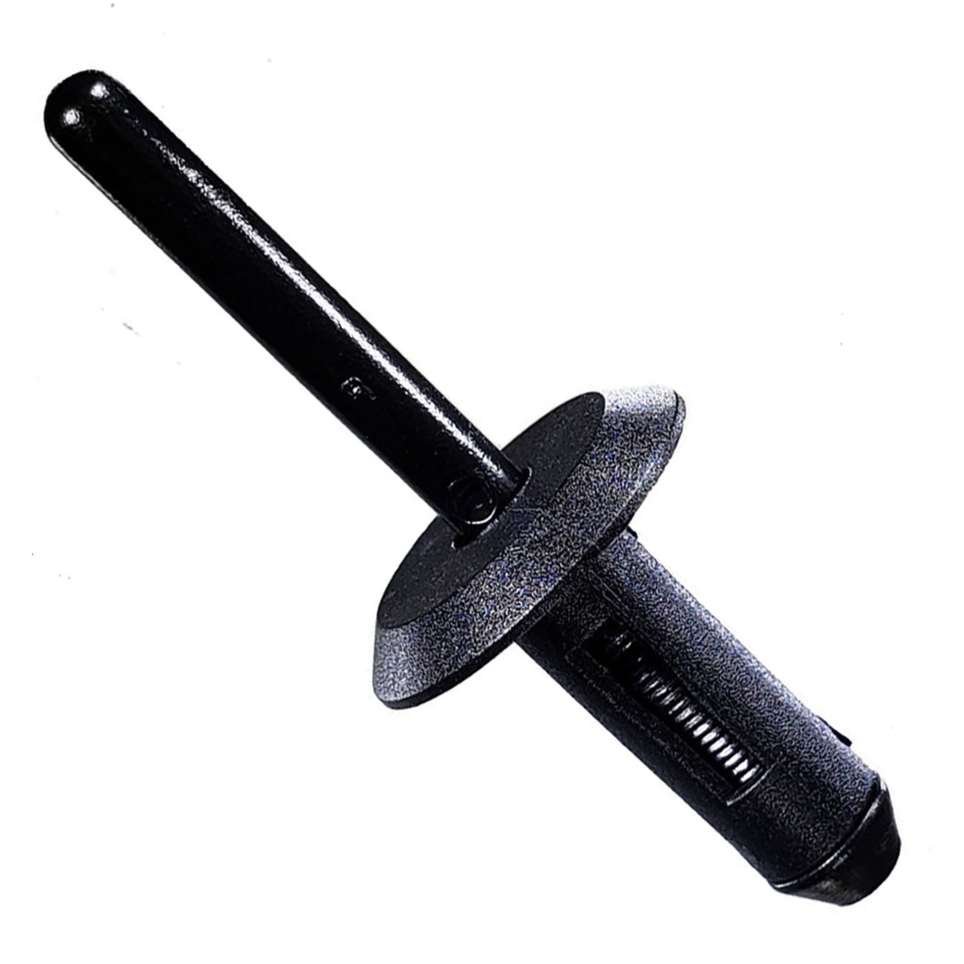 Black Nylon Blind Rivet Mandrel Retainer - 17/64" Dia. - 23/32" Flange - 25 Pack