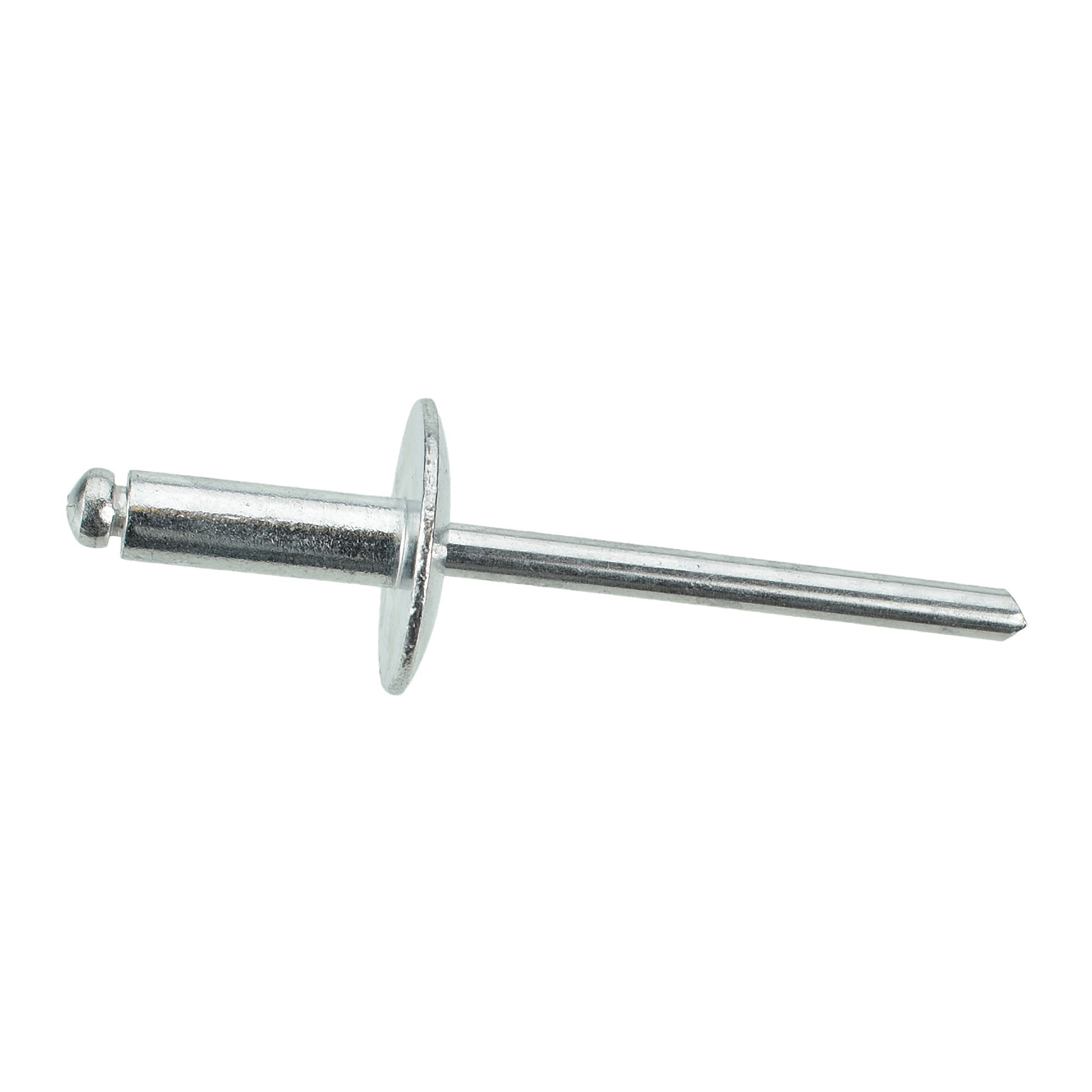 #66L Aluminum Pop Rivet Mandrel Retainer - 3/16" Dia. 5/8" Flange 17/32" Length - 100 Pack