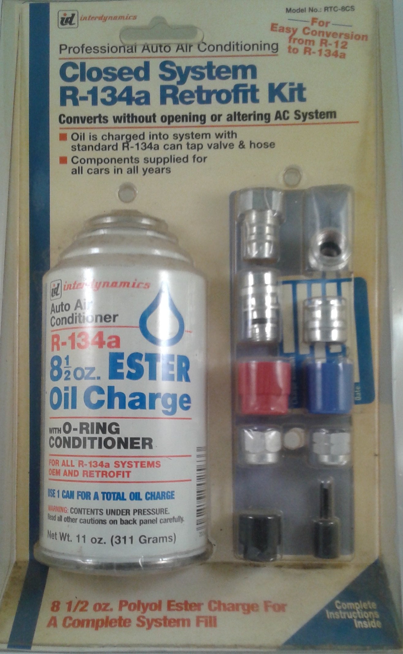 Closed System R134a Retrofit Kit