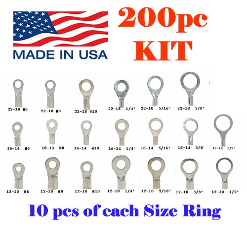 Ring Terminal Size Chart Sv Insulated Spade Copper Cable Lug Terminal