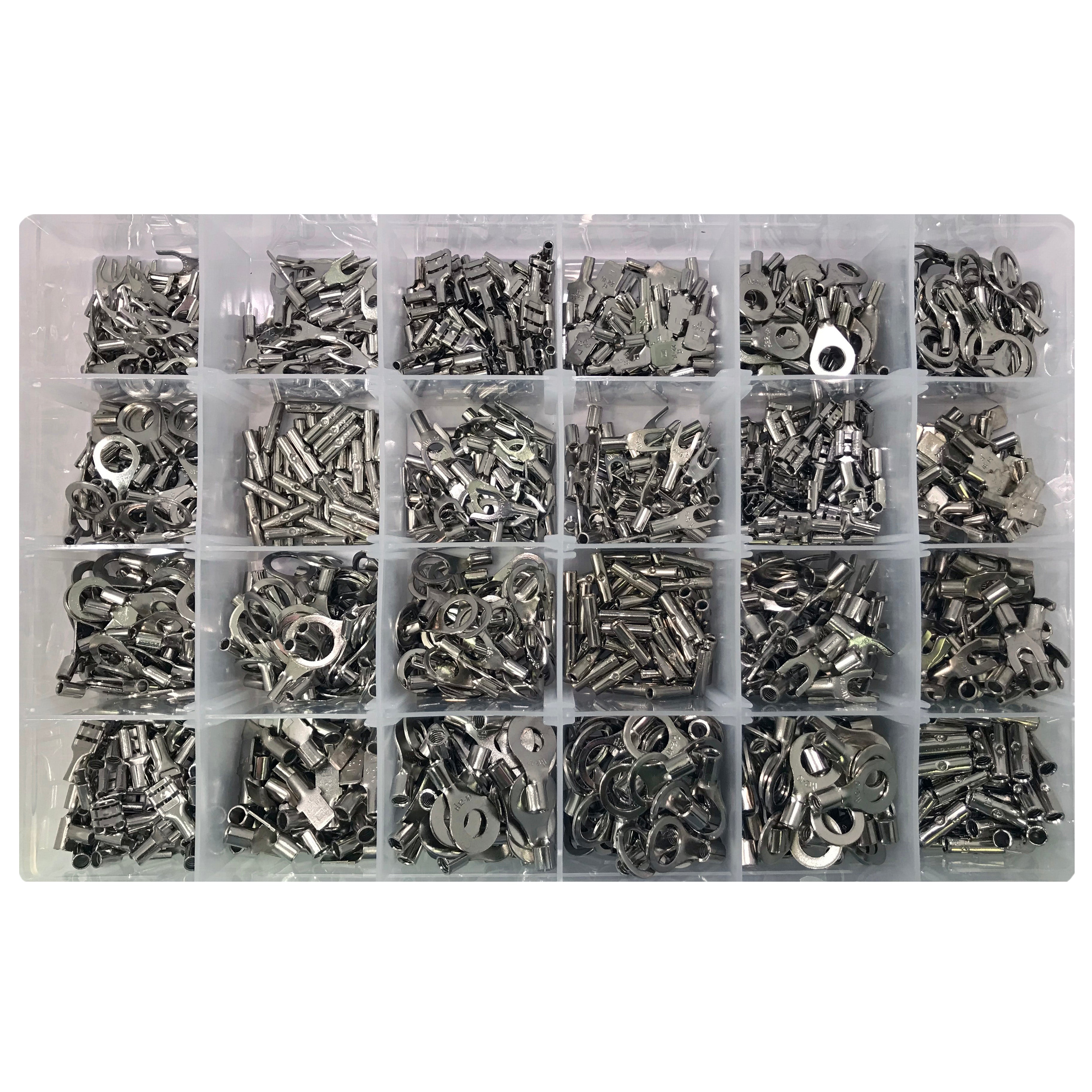High Temp Wire Terminal Connector Assortment Kit - 1200pc – Sherco-Auto.com