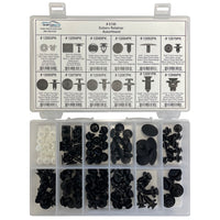 126 Piece Subaru Retainer Doors Fenders & Rocker Moldings Assortment Kit