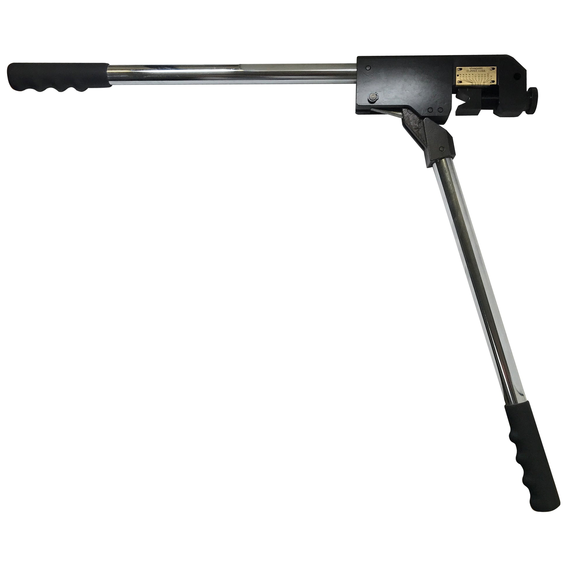 25" Heavy Duty Adjustable Anvil Crimp Tool For Battery Wire Copper Lug Terminals