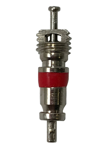 Replacement Standard High Heat Schrader Tire Valve Core with Red Band - 100 Pieces