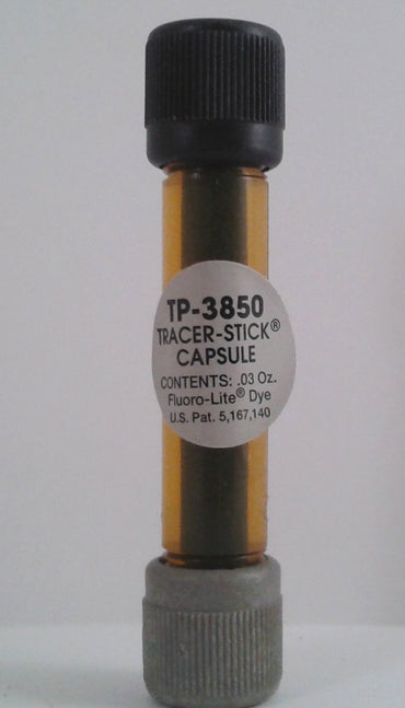 Tracer-Stick A/C In-line R12 Mineral Oil Dye Capsules for Tracer system - 0.06 oz (1.9 ml) capsule -