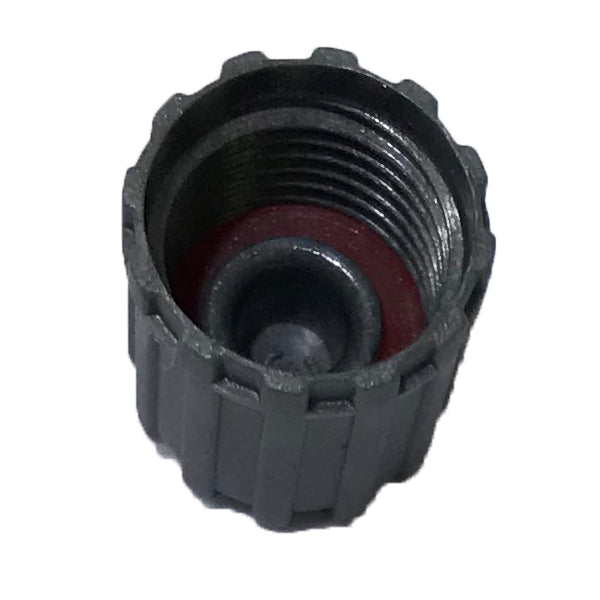 100 Pack Standard TPMS Gray Sealing Tire Valve Stem Cap