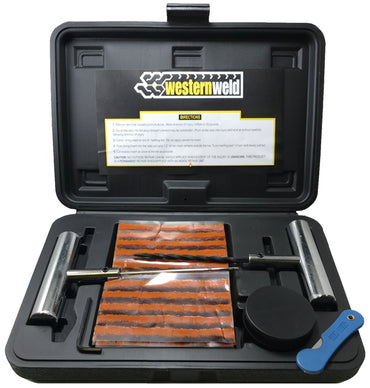 Western Weld Tubeless Flat Tire Repair Kit - USA Made