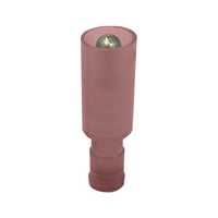 Waterproof Nylon Fully Insulated Red Male Connector 18-16 Gauge .157 Bullet - 100 Pack