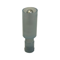 Waterproof Nylon Fully Insulated Blue Male Connector 14 Gauge .157 Bullet - 25 Pack