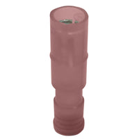 Waterproof Nylon Fully Insulated Red Female Connector 18-16 Gauge .157 Bullet - 25 Pack