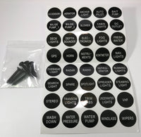 6 Position Waterproof Rocker Switch Panel With Circuit Protection