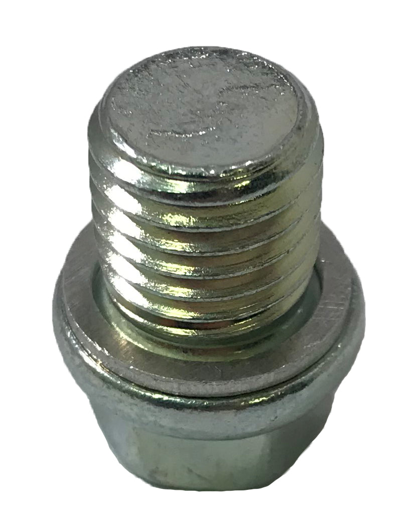 12mm - 1.50 BMW, Mercedes O.E. Style Drain Plug With Self Centering Gasket - 13mm Hex Drain Plug
