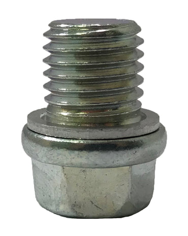 12mm - 1.50 BMW, Mercedes O.E. Style Drain Plug With Self Centering Gasket - 13mm Hex Drain Plug