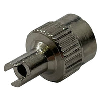Chrome-Plated Core Remover Cap - 100 Pack
