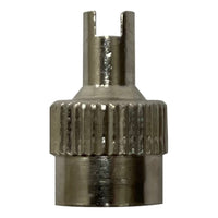 Chrome-Plated Core Remover Cap - 100 Pack