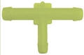 Vacuum Tee  1/4" x 1/4" x 3/16", 10 pack