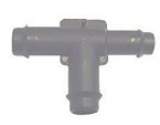 Vacuum Tee  3/8" x 5/16" x 3/8", 10 pack