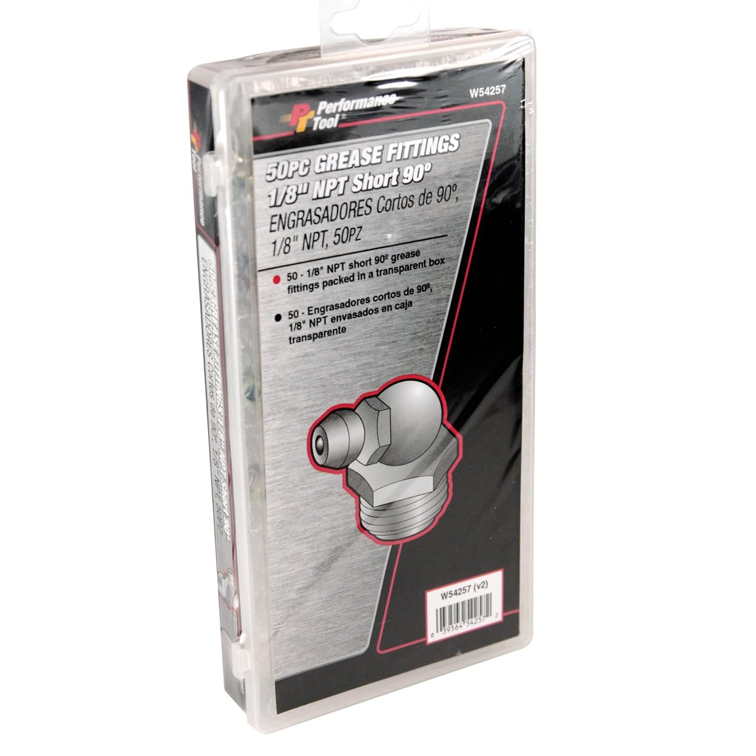Short 90 Degree Grease Fittings 1/8" NPT x -27 SAE - 100 Pack