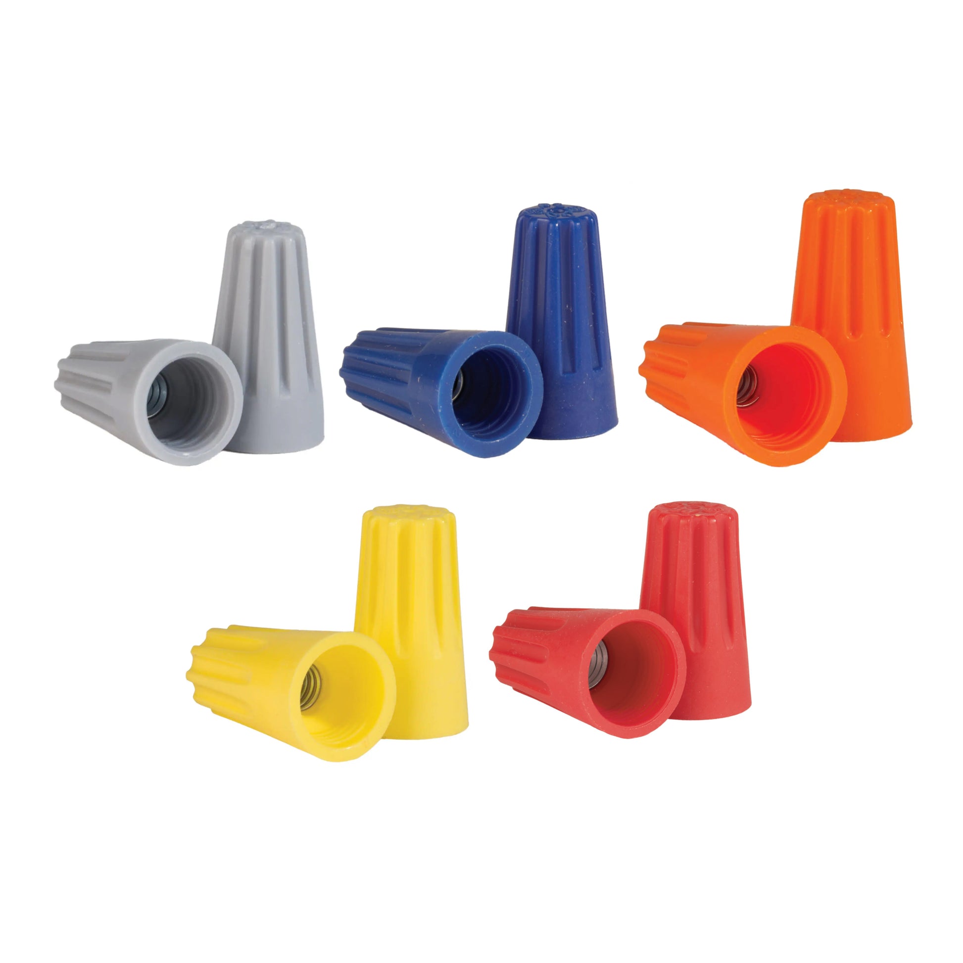 Wire Nut Assortment Screw on Connector - 100 Pack of Each Size