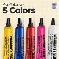 Warranty Seal Marker - 1.8 oz Tamper Evident Tube - 1 or 12 Pack