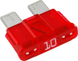 10a ATC/ATO Blade Fuses made in USA, 5 per Pack
