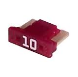 ATM-LP / ATM / APM / MIN Low Profile Mini Blade Fuse - 10 Amp - 5 Pack