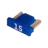 ATM-LP / ATM / APM / MIN Low Profile Mini Blade Fuse - 15 Amp - 25 Pack