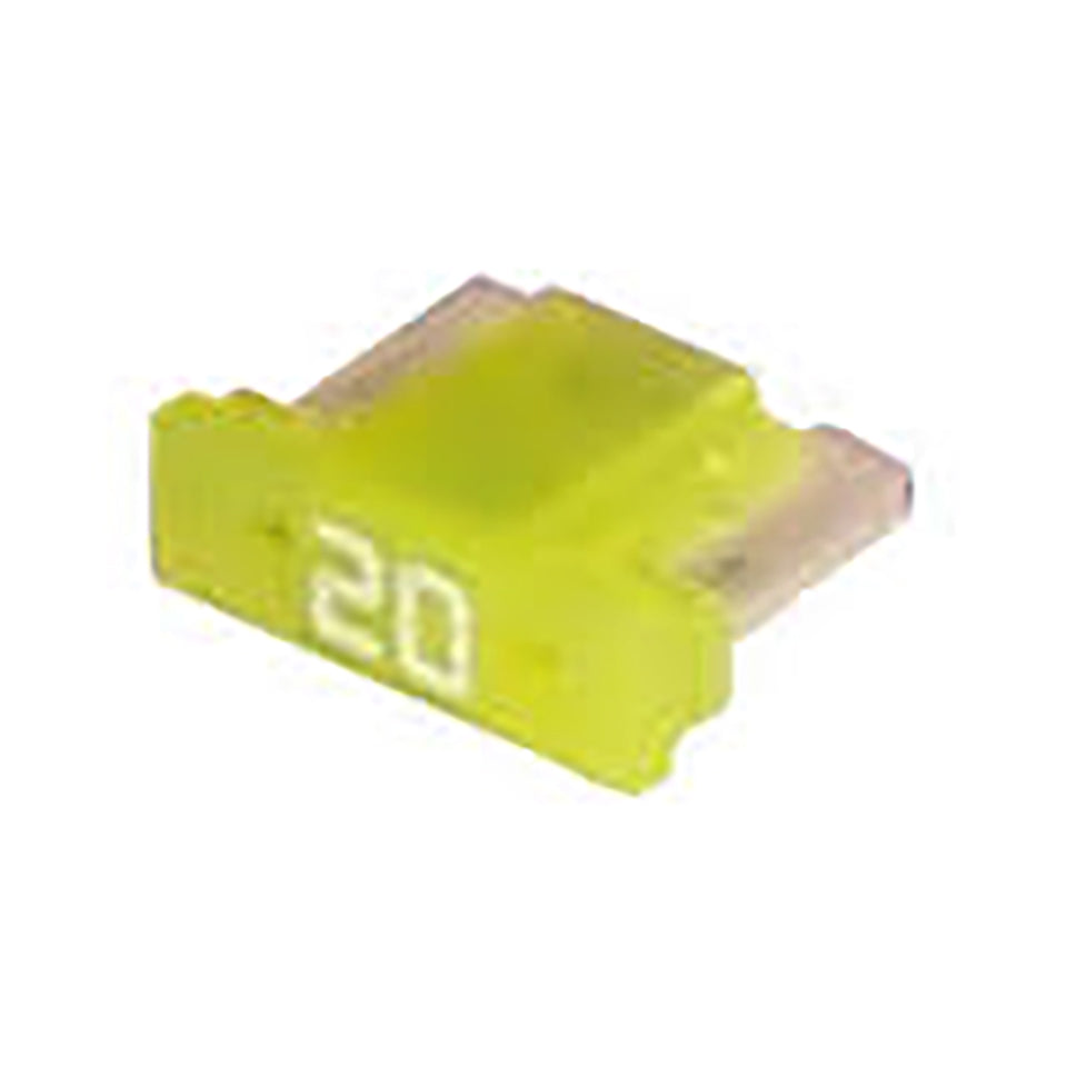 Low Profile Mini Fuses - USA - 20 amp - 5 Pack
