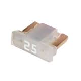 Low Profile Mini Fuses - USA - 25 amp - 5 Pack