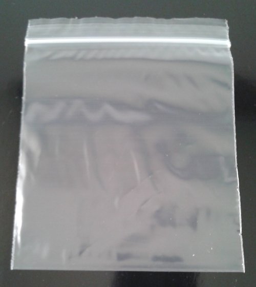 4x4 Inch Clear Plastic Reclosable Ziplock 2mil Bags - 100 Pack