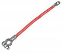 4 Gauge Top Post Battery Cables 15 Red
