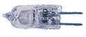 Light Bulb- Mini High Mount Stop, 12.8V 8W T2-1/2 Bipin G-4 Base, each